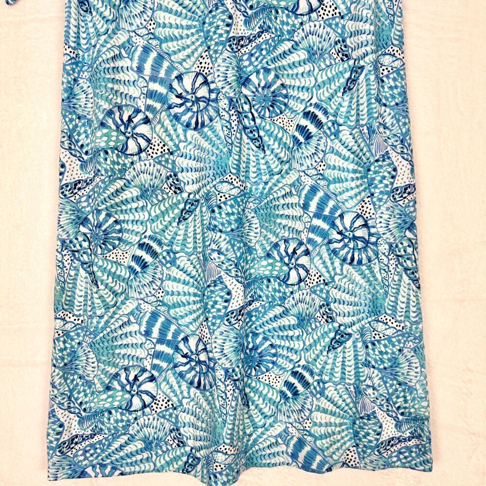 Lilly Pulitzer Easley T Shirt Dress Size XXS Amalfi Blue By The Seashore Vacay - Picture 5 of 8